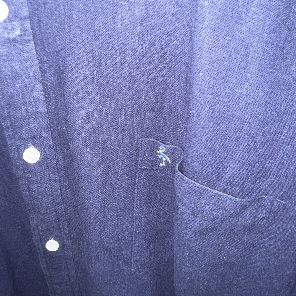 Tailorbyrd Men's Blue Button Up Short Sleeve XL - Picture 3 of 7